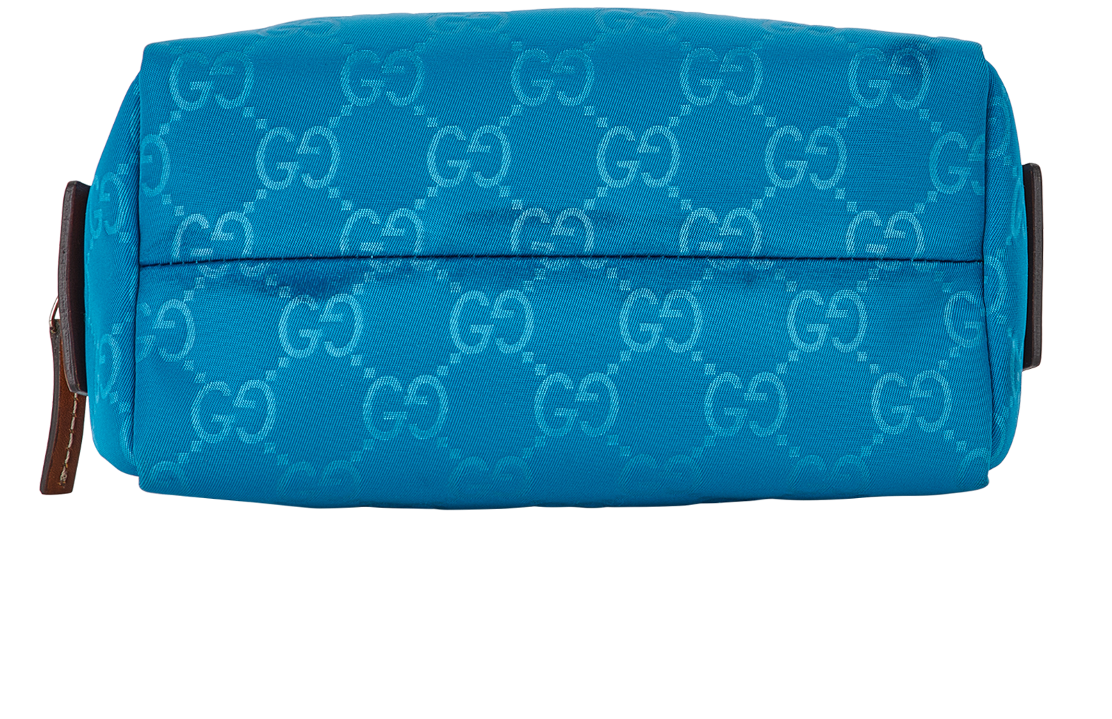 Gucci Wash Bag, &pound;180, Accessories, Blue/Tan, Nylon, Top view